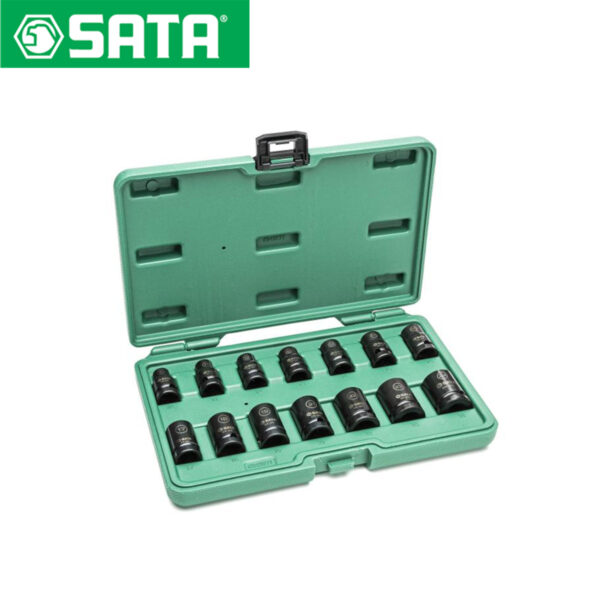 Set nasadnih ključeva impact SATA ST34397T 1/2" 10-24mm 13-dijelni