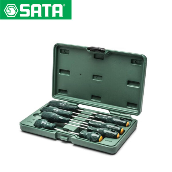 Set izvijača - šarafcigera u koferu SATA ST09306SJ 8-dijelni
