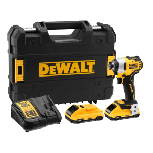 Aku udarni odvijač DeWalt DCF809D2T XR Brushless 18V sa 2 baterije 2.0Ah i punjačem u koferu