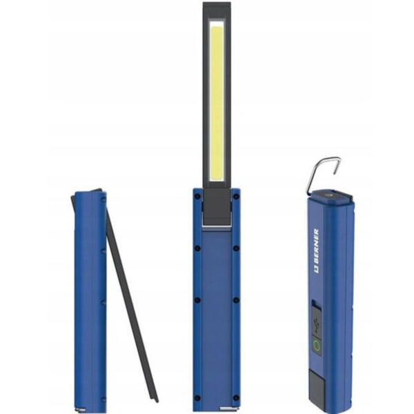 Aku ručna baterijska lampa Berner Lux Slim 600lm 414774