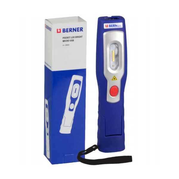 Aku ručna baterijska lampa Berner DuoLux Bright 350lm