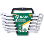 Set viljuškasto-okastih ključeva SATA ST09018SJ 8-19mm 6-dijelni