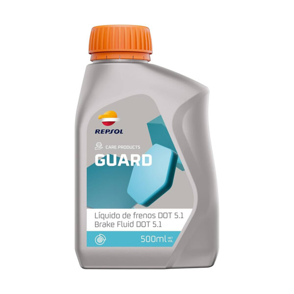 Ulje-tečnost za kočnice - kočiona tečnost Repsol Guard Brake Fluid DOT 5.1 RPP9136ZID 500ml