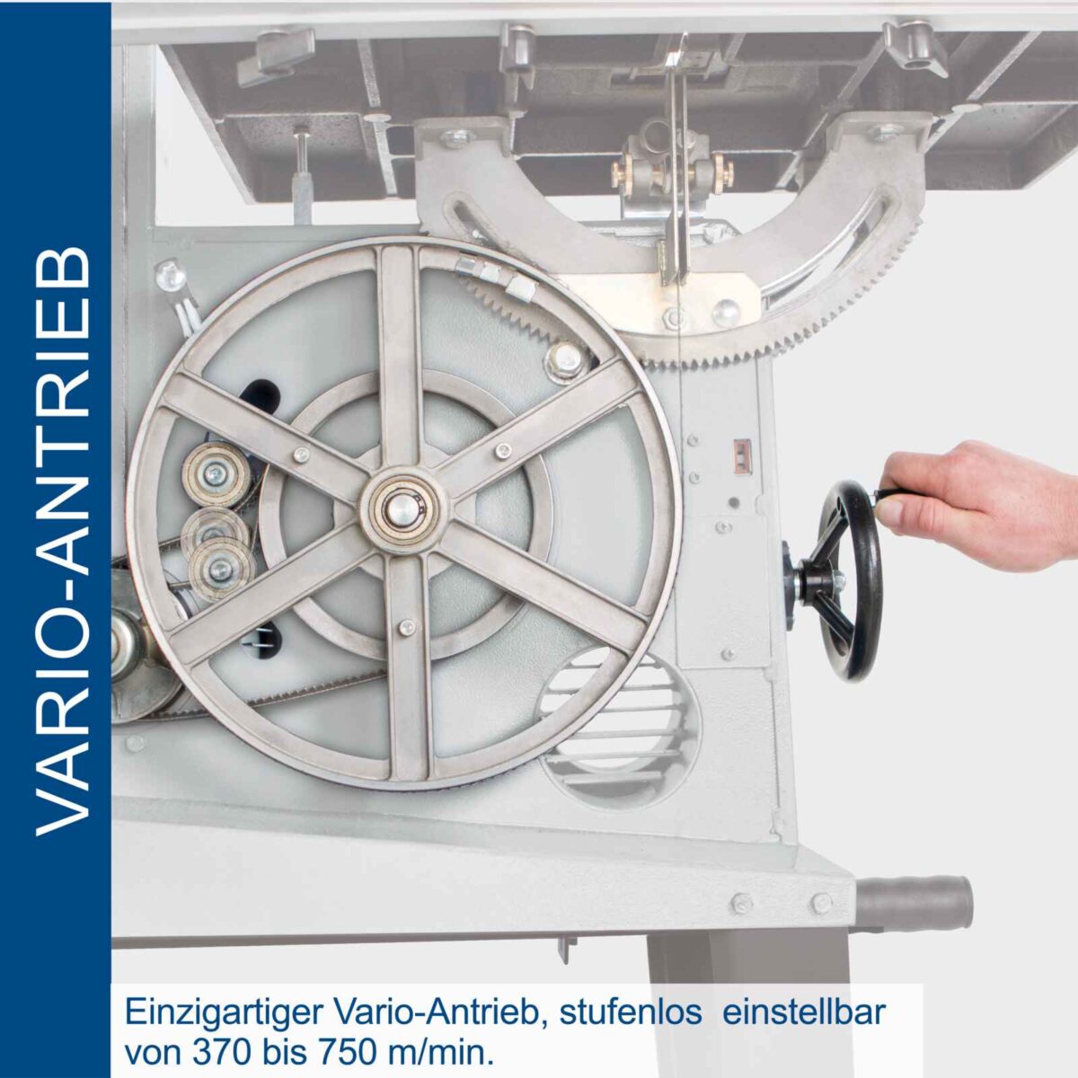 Električna tračna pila Scheppach Basa 3 800W 205mm