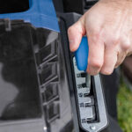 Gurajuća aku kosilica - kosačica Scheppach BC-MP380-XS2 5911414900 2x20V IXES Brushless 38cm sa 2 baterije 2.0Ah i 2 punjača 2.4A