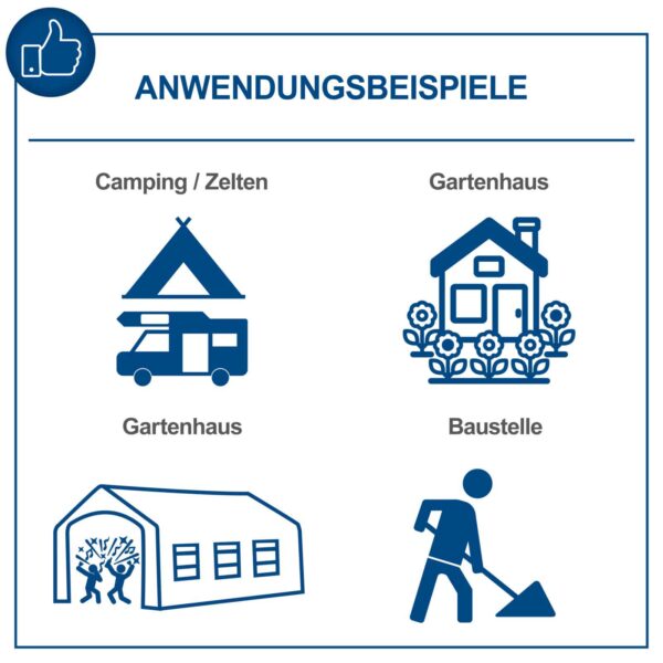 Benzinski agregat Scheppach SG7100 5.5kW 230V - 400V