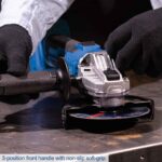 Aku ugaona-kutna brusilica Scheppach C-AG125-XS2 20V IXES 125mm sa baterijom 2.0Ah i punjačem 2.4A