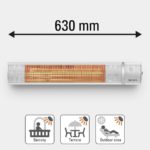 Električna grijalica - infracrvena grijalica Trotec IR 2050 1410003211
