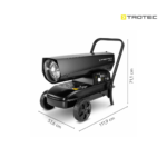 Direktni uljni grijači - ventilator Trotec IDX 50 D 1430000071