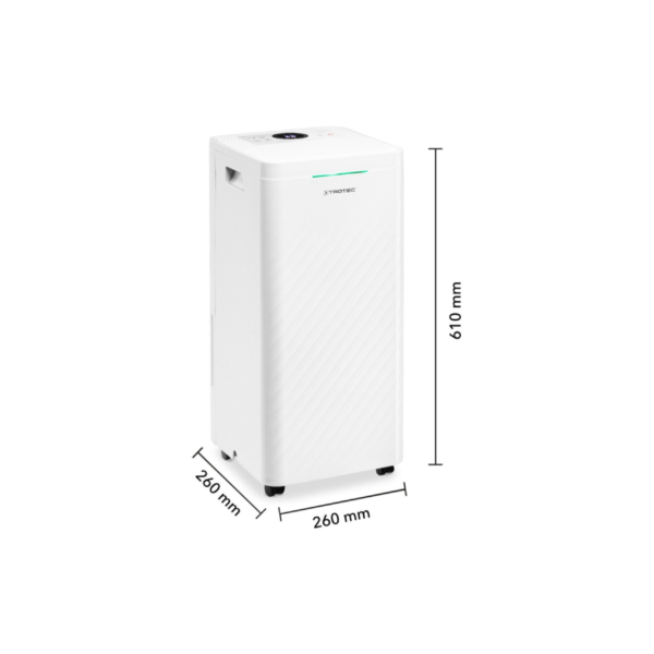 Dizajn isušivač zraka - odvlaživač vlage i pročišćivač zraka Trotec TTK 64 HEPA 1120000051