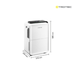 Isušivač zraka - odvlaživač vlage i pročišćivač zraka Trotec TTK 99 HEPA 1120000103