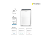 Isušivač zraka - odvlaživač vlage i pročišćivač zraka Trotec TTK 99 HEPA 1120000103
