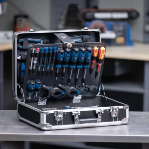 Set ručnih alata u koferu Scheppach TB200 5909330900 141-dijelni