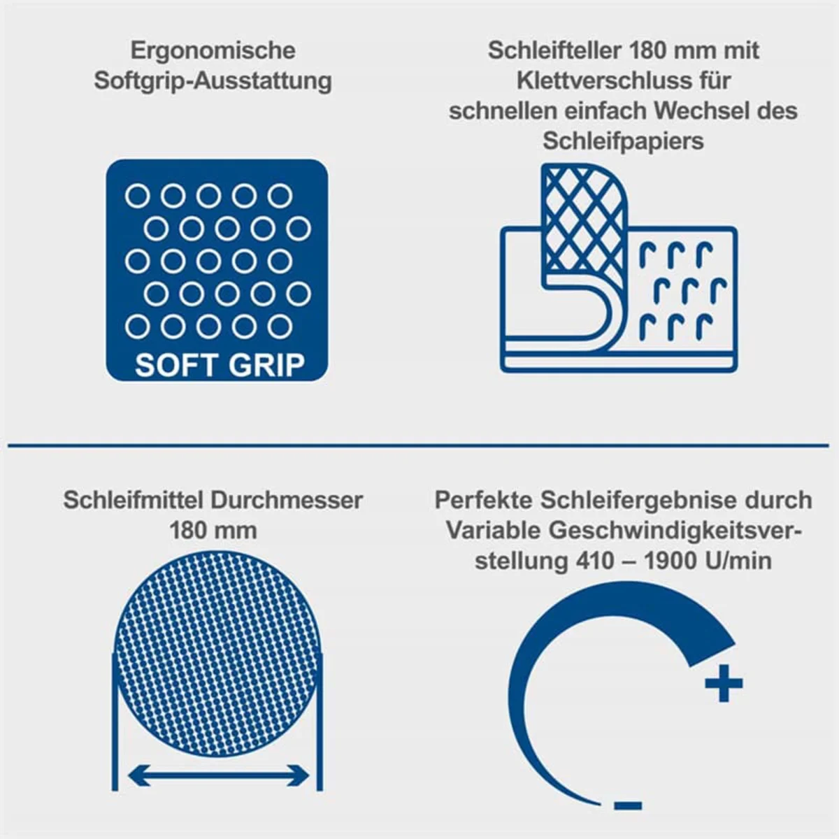 Električna brusilica za zidove - žirafa Scheppach CGP1200 180mm