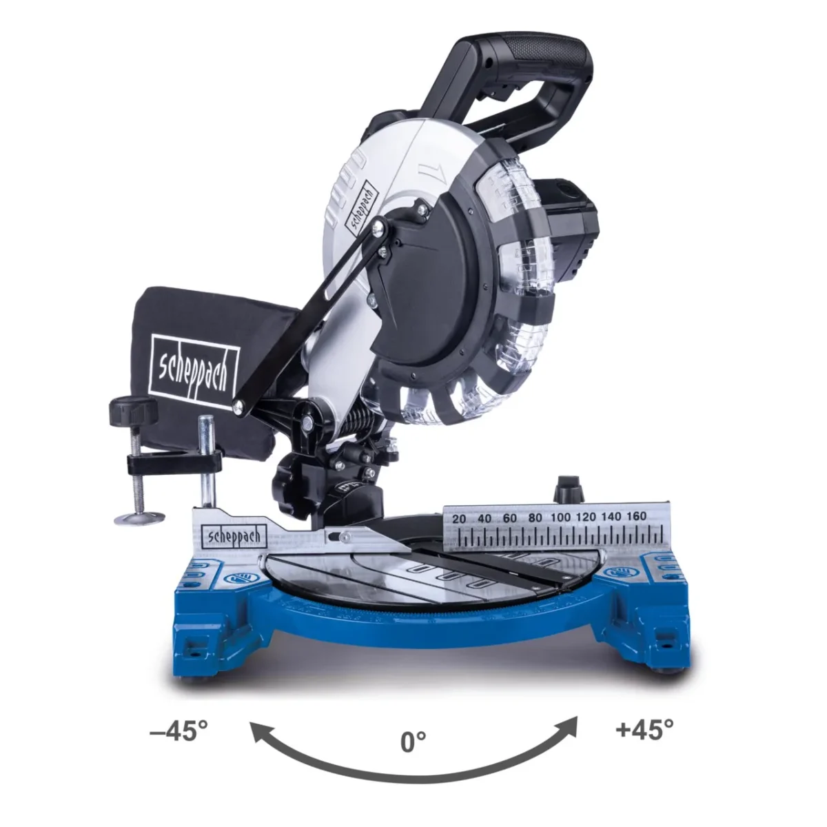 Električna potezno-nagibna pila - štucer Scheppach HM210L 1500W 210mm