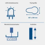 Električna tračna pila - stolna Scheppach Deco-Switch 90W