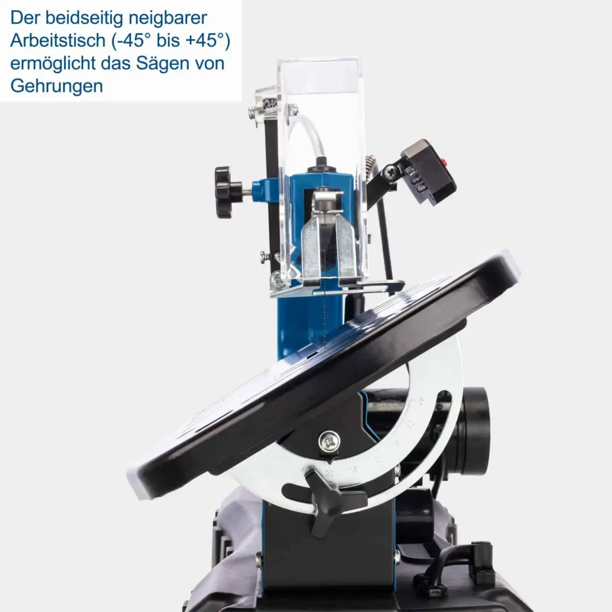 Električna tračna pila - stolna Scheppach Deco-Switch 90W