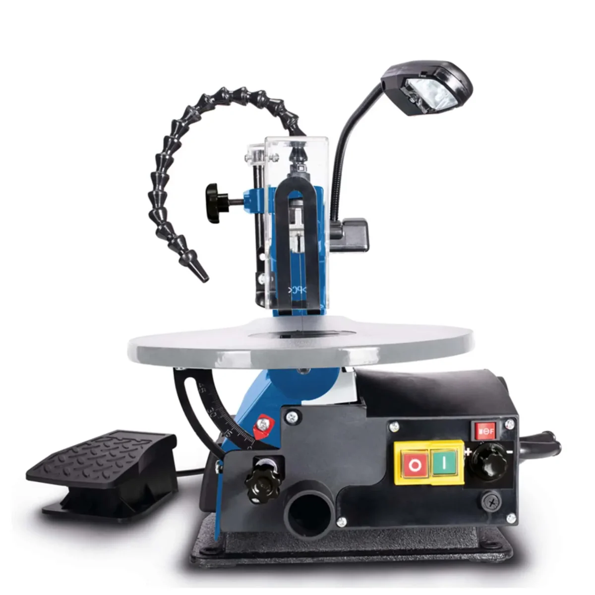 Električna tračna pila - stolna Scheppach Deco-XLS 120W