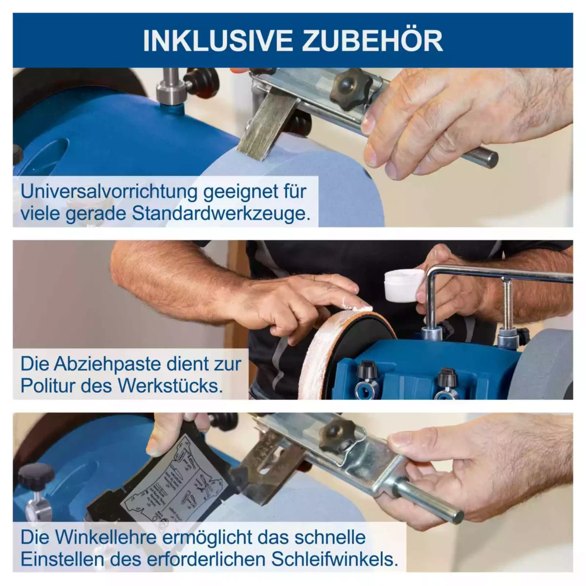 Električna stolna brusilica - dvostrana Scheppach Tiger 2500 200W