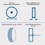 Električna stolna brusilica - dvostrana Scheppach Tiger 5000S Kit 150W sa priborom