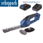 Aku škare-makaze za živu ogradu - živicu i travu Scheppach C-HTGS200-XS2 20V IXES 90-200cm sa baterijom 2.0Ah i punjačem 2.4A