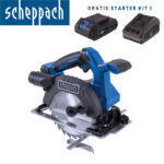 Aku ručna kružna pila - cirkular Scheppach BC-HCS165-XS2 20V IXES Brushless 165mm sa baterijom 2.0Ah i punjačem 2.4A