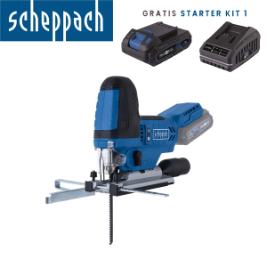 Aku ubodna pila Scheppach BC-JS254-XS2 20V IXES Brushless sa baterijom 2.0Ah i punjačem 2.4A