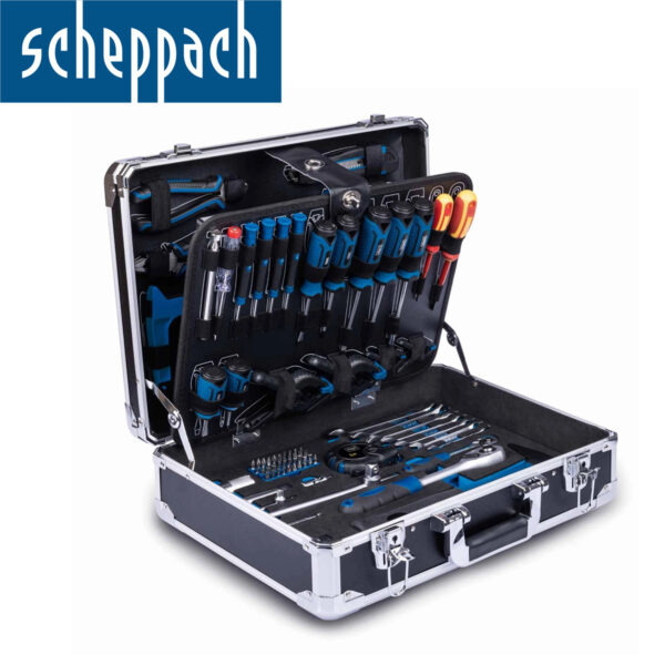 Set ručnih alata u koferu Scheppach TB200 5909330900 141-dijelni