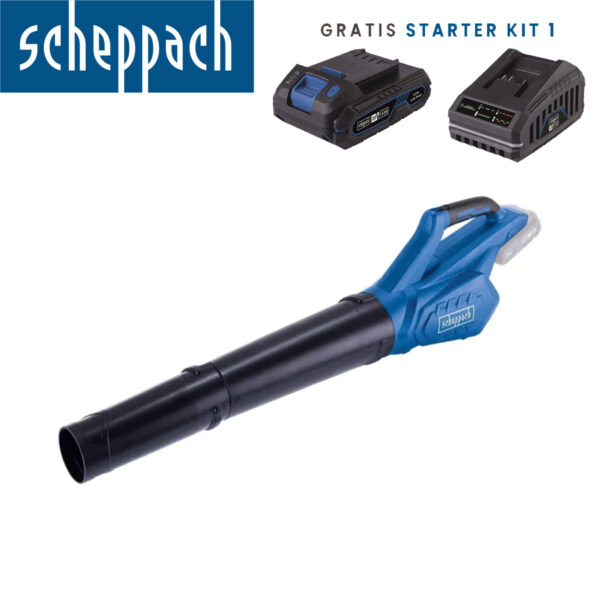 Aku puhač - duvač lišća Scheppach C-BL700-XS2 20V IXES sa baterijom 2.0Ah i punjačem 2.4A