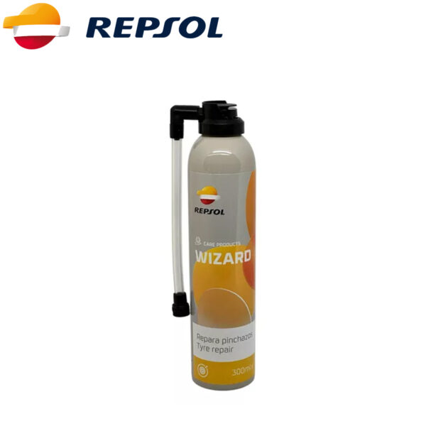 Sprej za krpljenje guma Repsol Wizard Tyre Repair RPP9070ZPC 300ml