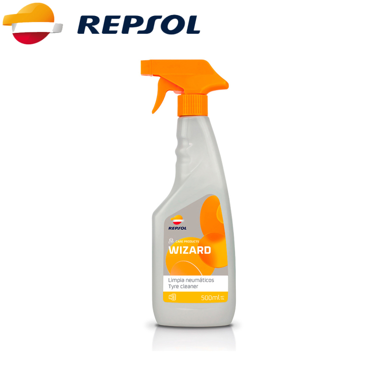 Sredstvo za čišćenje guma Repsol Wizard Tyre Cleaner 500ml RPP9068ZMA