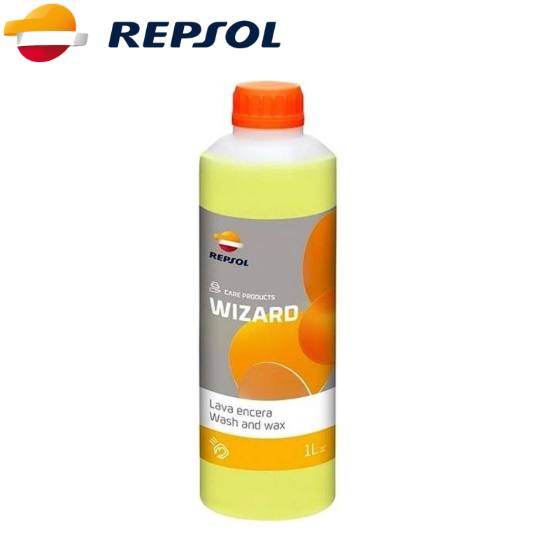 Sredstvo za pranje i voskiranje automobila Repsol Wizard Wash and Wax 1l RPP9066ZLC