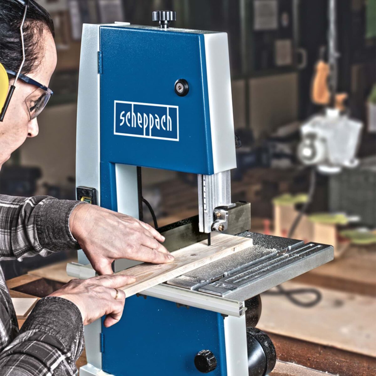 Električna tračna pila Scheppach Basa 1 300W 100mm