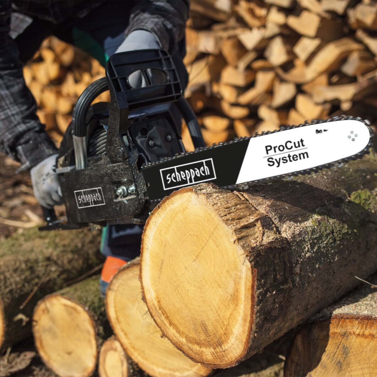 Benzinska motorna pila - motorka Scheppach CSH46 2.45KS 46cm