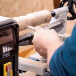 Električni mini strug za drvo Scheppach DM500T 400W