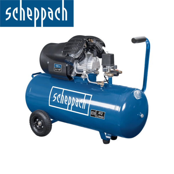 Električni monofazni kompresor Scheppach HC100DC 3.0KS 100l