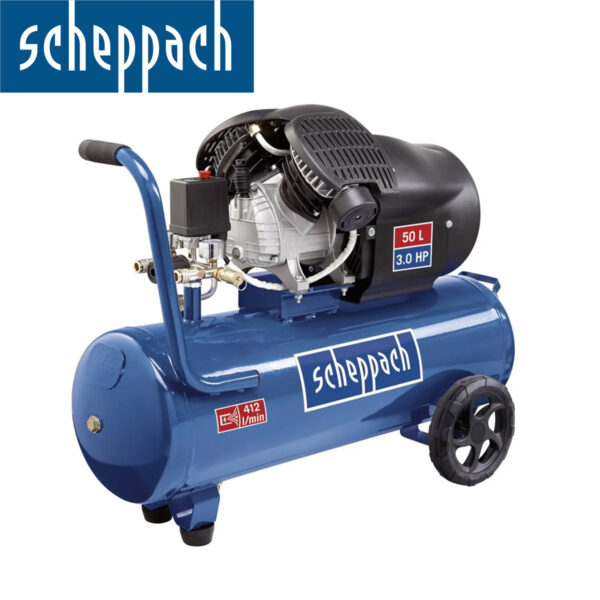 Električni monofazni kompresor Scheppach HC53DC 2200W 50l