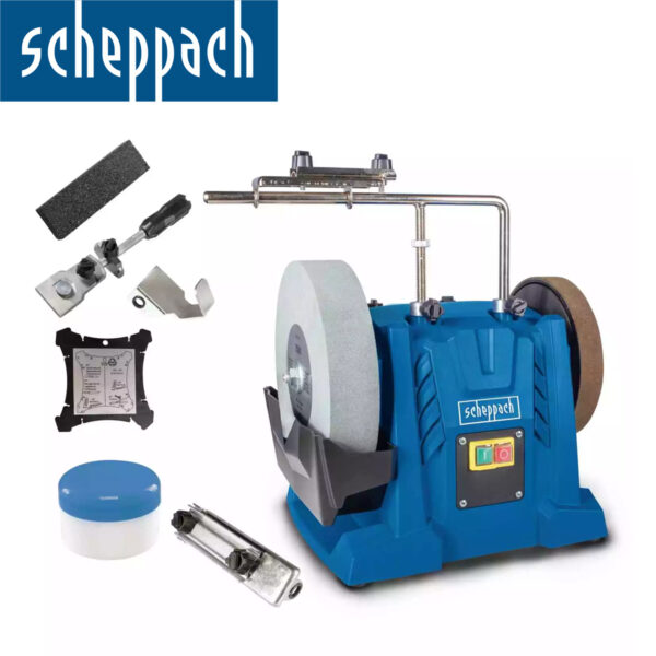 Električna stolna brusilica - dvostrana Scheppach Tiger 7000S Kit 200W sa priborom