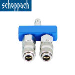 Dvostrani razvodnik zraka-vazduha za kompresore Scheppach 7906100722