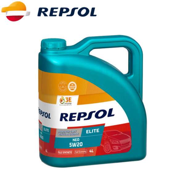 Motorno ulje – ulje za motore Repsol Elite Neo 5W20 4l RP137E54