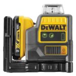 Aku laserski nivelir - križni DeWalt DCE0811D1G 2x360 sa priborom u koferu