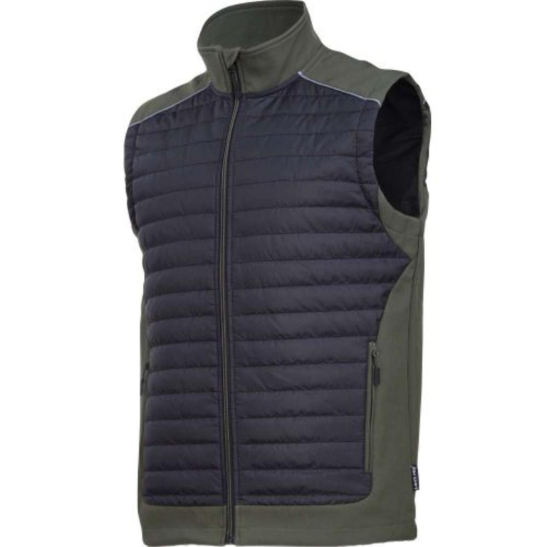 Prsluk za rad LAHTI PRO L4131806 crno-zeleni XXXL veličina