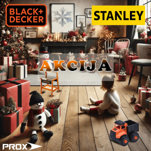 Akcija - BLACK+DECKER & STANLEY - IGRAČKE