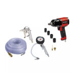 Pneumatski udarni odvijač u setu Einhell 4020577 8bar 10-dijelni