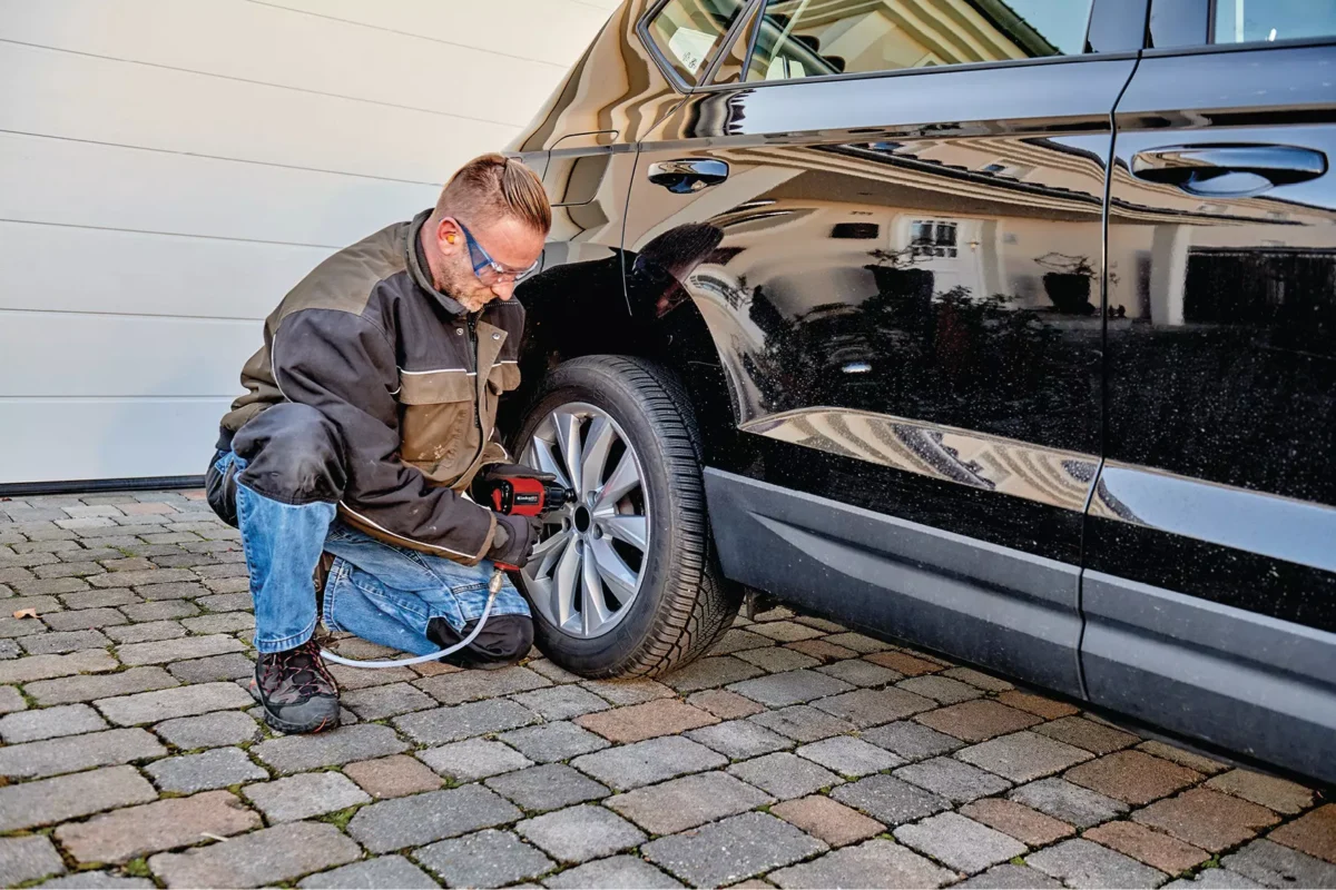 Pneumatski udarni odvijač u setu Einhell 4020577 8bar 10-dijelni