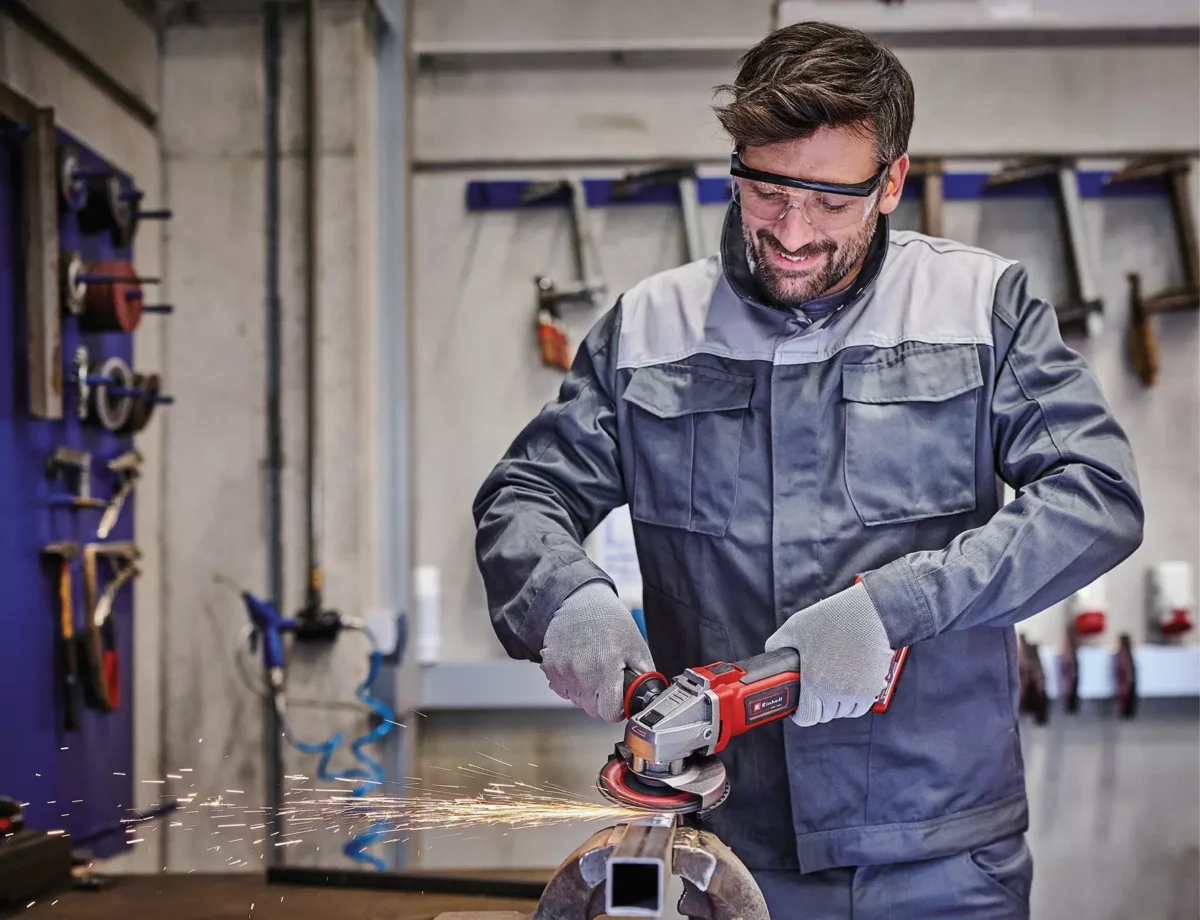 Aku ugaona - kutna brusilica Einhell TE-AG 18/115 Q Li Solo 4431165 18V 115mm