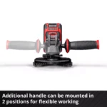 Aku ugaona - kutna brusilica Einhell Axxio 18/125 Q 4431151 18V 125mm