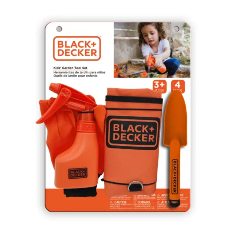 Igračka za djecu – BLACK+DECKER SGH020-04-BD dječiji set za vrtlarenje 3+