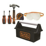 Igračka za djecu – BLACK+DECKER U029-T05-BD 5-dijelni set alata u kutiji za alat 5+