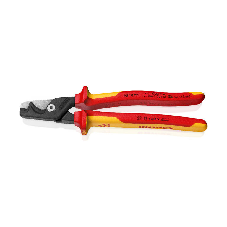 Ručne izolirane škare - makaze za kablove Knipex 95 18 225 StepCut XL 225mm